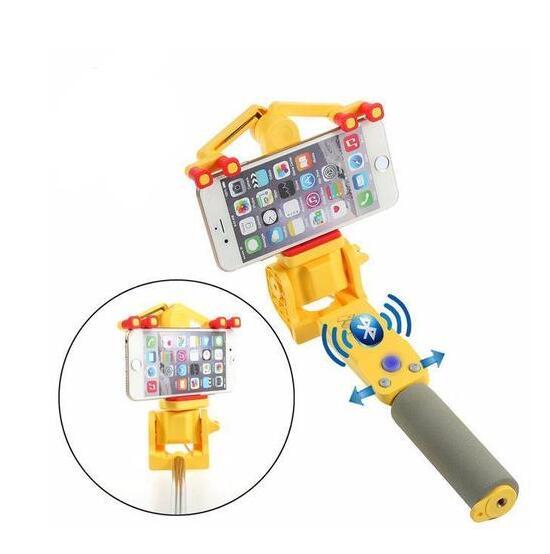 Panoramic PTZ 360-degree Rotating Bluetooth Electric Selfie Stick | High-Tech Gadgets