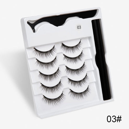 False Eyelashes with Magnets - Fashion Accessory