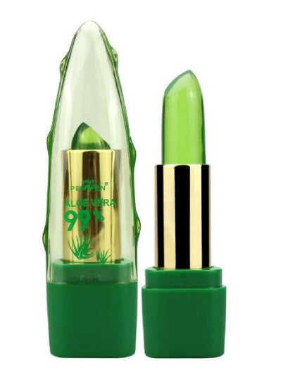 Aloe Vera Gel Color Changing Lipstick Gloss - Moisturizer & Anti-drying - Desalination Fine-grain Lip Blam Care
