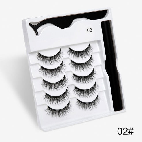 False Eyelashes with Magnets - Fashion Accessory