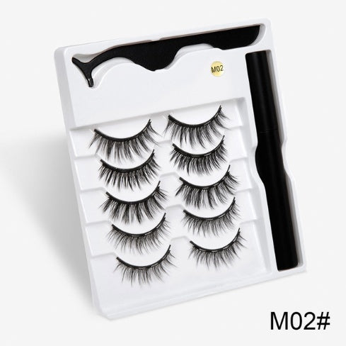 False Eyelashes with Magnets - Fashion Accessory