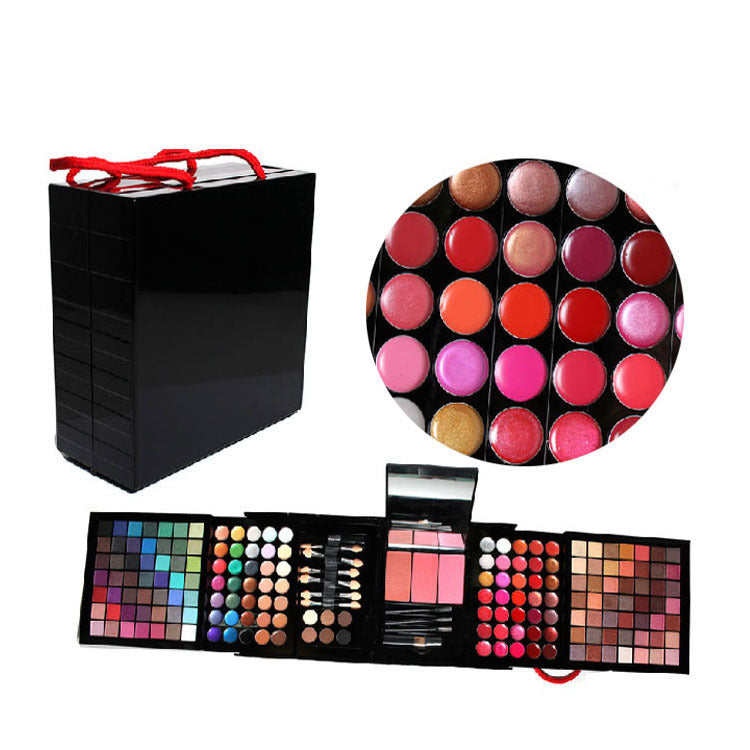 Deluxe 177 Color Eye Shadow & Bronzing Plate Makeup Set