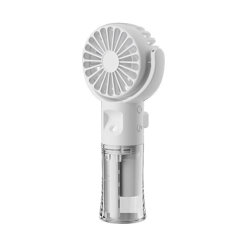 Portable Handheld Spray Fan | 4-Speed Water Spray Mist Fan | Summer Cooling Artifact | USB Charging | Summer Supplies | Outdoor Mini Fan