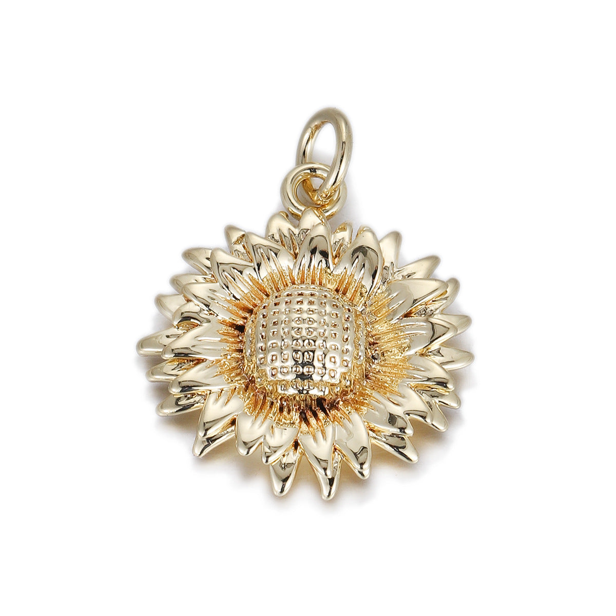 DIY Sunflower Pendant Necklace - Handcrafted Jewelry