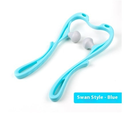 Multifunctional Manual Six-wheel Roller Neck Massager