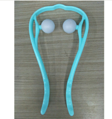 Multifunctional Manual Six-wheel Roller Neck Massager