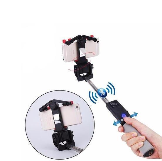 Panoramic PTZ 360-degree Rotating Bluetooth Electric Selfie Stick | High-Tech Gadgets