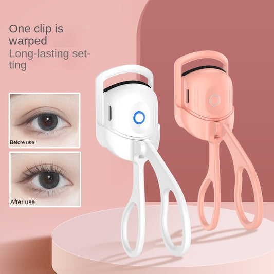 Portable Electric Heated Comb Eyelash Curler - Long Lasting Curls