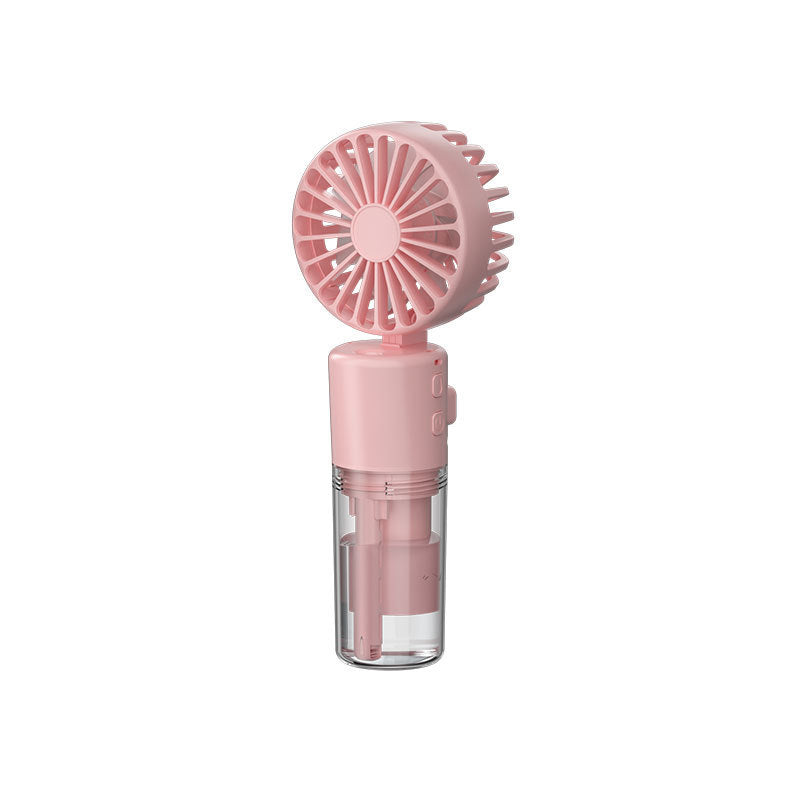 Portable Handheld Spray Fan | 4-Speed Water Spray Mist Fan | Summer Cooling Artifact | USB Charging | Summer Supplies | Outdoor Mini Fan