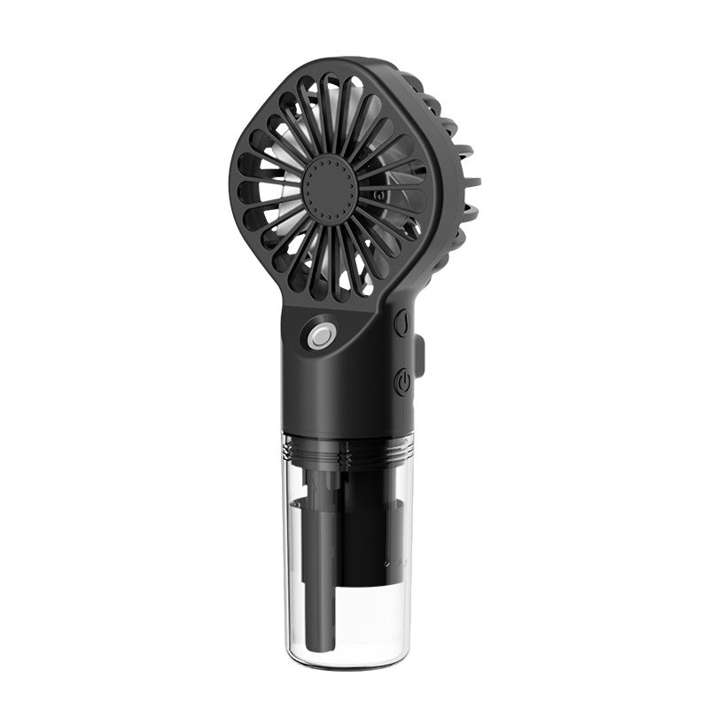 Portable Handheld Spray Fan | 4-Speed Water Spray Mist Fan | Summer Cooling Artifact | USB Charging | Summer Supplies | Outdoor Mini Fan