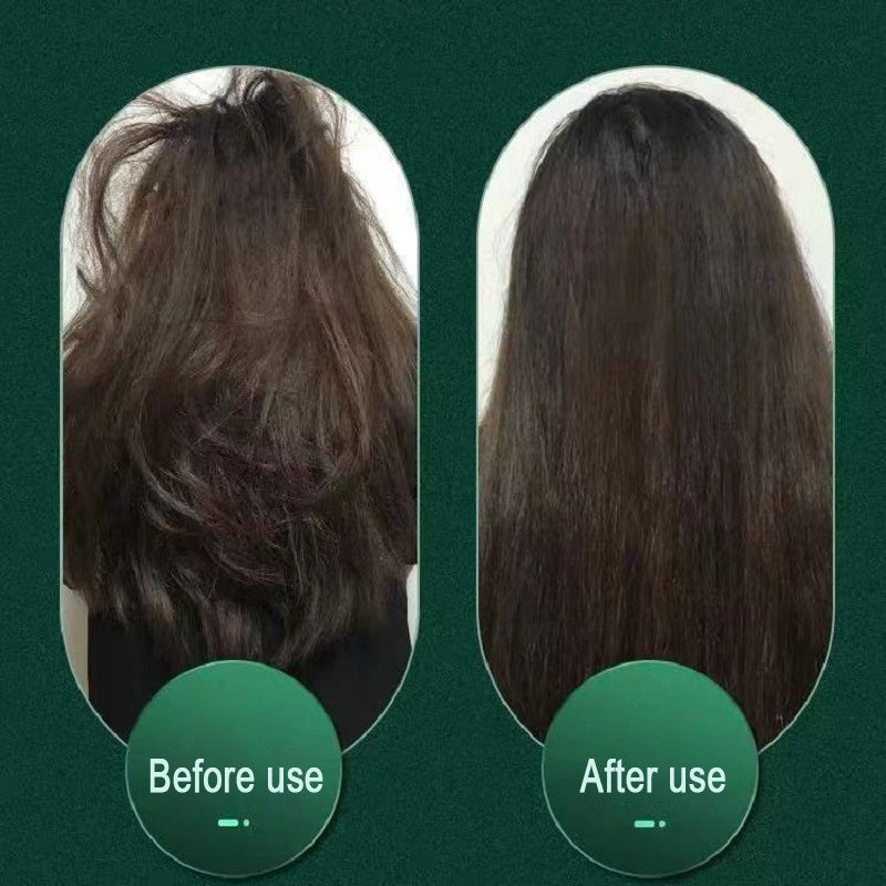 Hair Straightener Hot Comb Negative Ion Curling Tong - Dual-purpose Electric Hair Brush